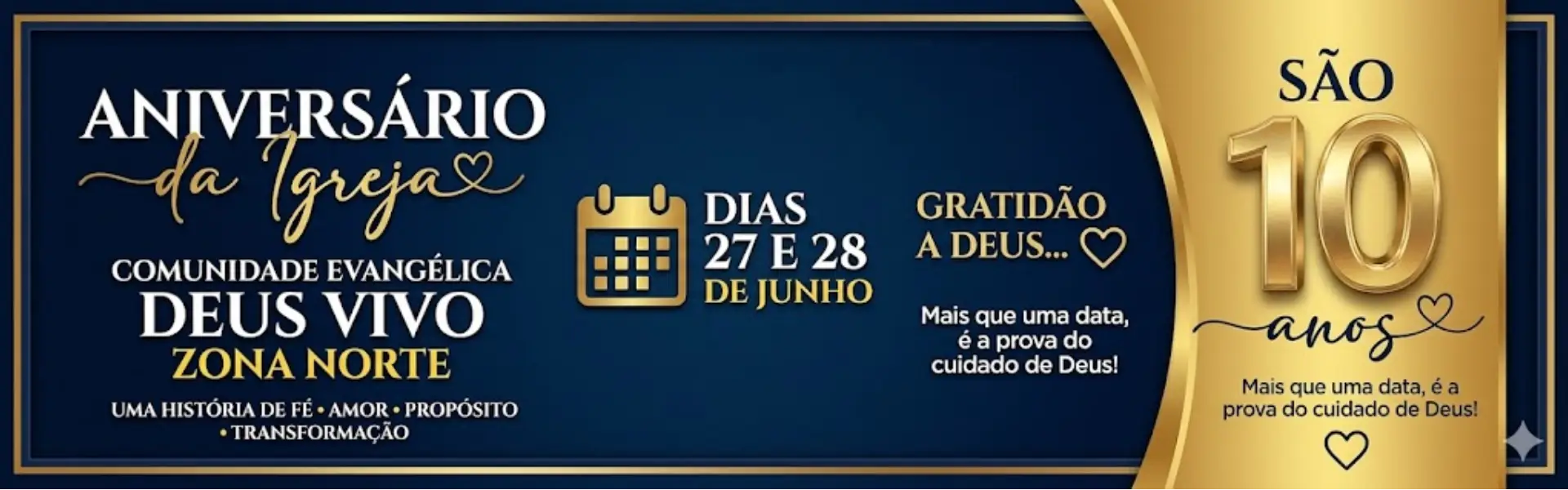 Aniversário de 10 anos